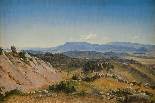 Rocky Hills near Civitella, 1869, Peter Christian Skovgaard