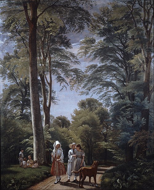 Beech Wood in May, 1857, Peter Christian Skovgaard