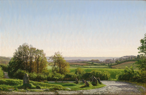 Landscape near Aabenraa, Denmark., 1850, Peter Christian Skovgaard