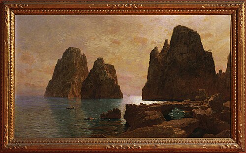 Isle of Capri: The Faraglioni, , William Stanley Haseltine