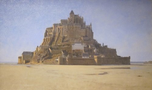 Mont-Saint-Michel, 1868, William Stanley Haseltine
