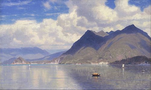 Lago Maggiore, 1867, William Stanley Haseltine