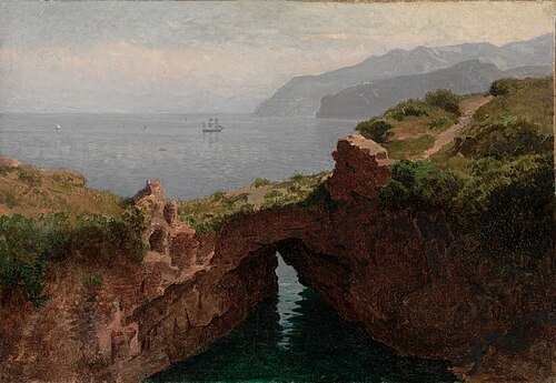 Natural Bridge, Sorrento, 1856, William Stanley Haseltine