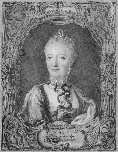 Lovisa Ulrika (1720-1782), princess of Prussia, queen of Sweden, married to Adolf Fredrik of Sweden, , Ulrika Pasch