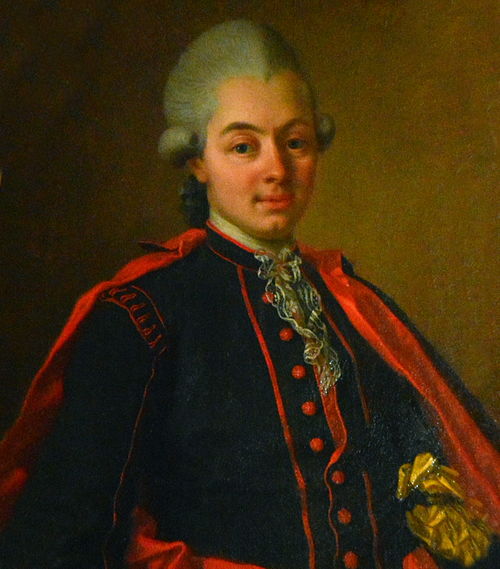 Axel Kristian Reuterholm (1753-1811), baron, president, married to Lovisa Charlotta Malm, 1780, Ulrika Pasch
