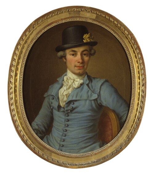 Portrait of Baron Adolf Ludvig Stierneld, 1780, Ulrika Pasch