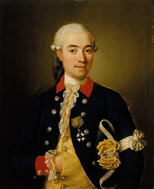 Captain Carl Adolf Möllersvärd, 1775, Ulrika Pasch
