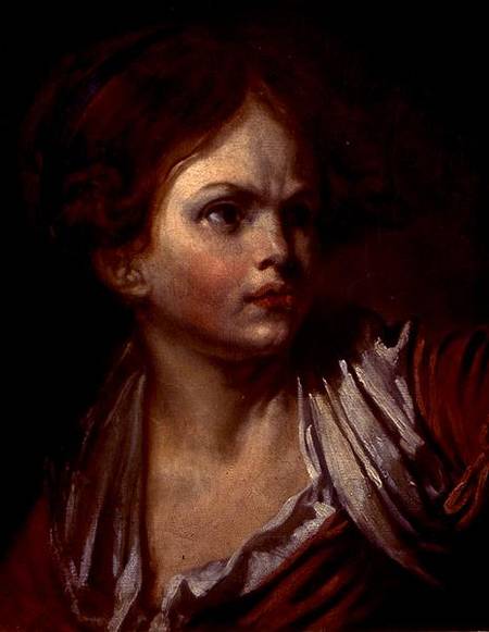 Tête de jeune fille, , Geneviève Brossard de Beaulieu