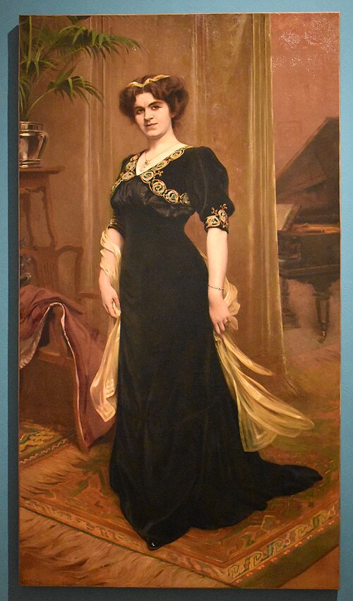 Portrait de femme en pied, 2000, Servais Joseph Detilleux