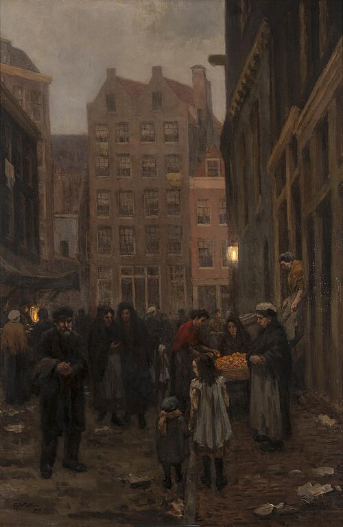 Uilenburgersteeg, 1917, Gerard Johan Staller
