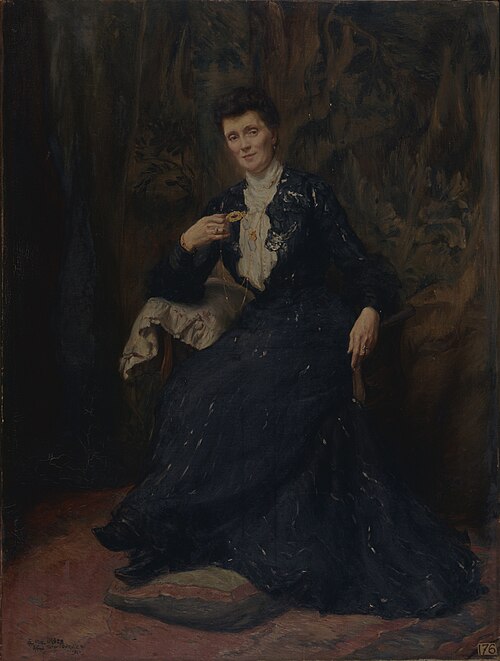La mère de l'artiste, 1902, Alfred-Victor Fournier