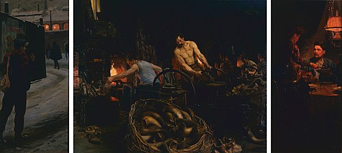 Les Travailleurs, 1900, Alfred-Victor Fournier