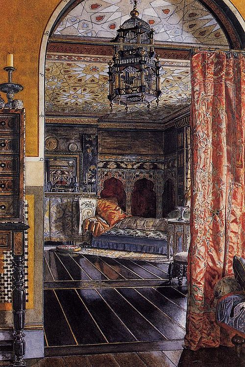 The Drawing Room, Townshend House, 1885, Anna Alma-Tadema