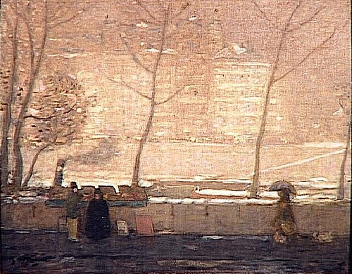 Quai des Grands-Augustins, 1904, James Wilson Morrice