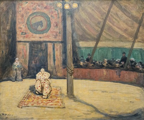 The Circus at Concarneau, 1909, James Wilson Morrice