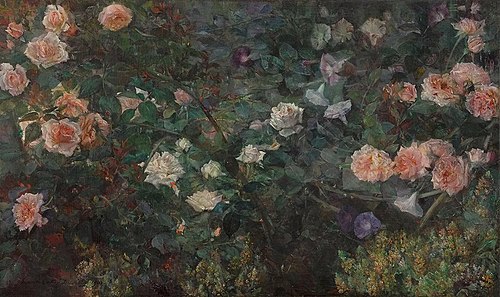 Rose Garden, 1901, Maria Oakey Dewing