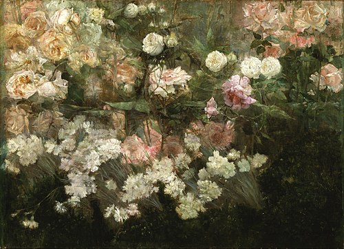 Garden in May, 1895, Maria Oakey Dewing