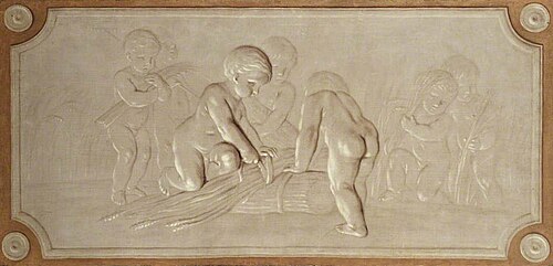 Putti Binding Sheaves, , Dionys van Nijmegen
