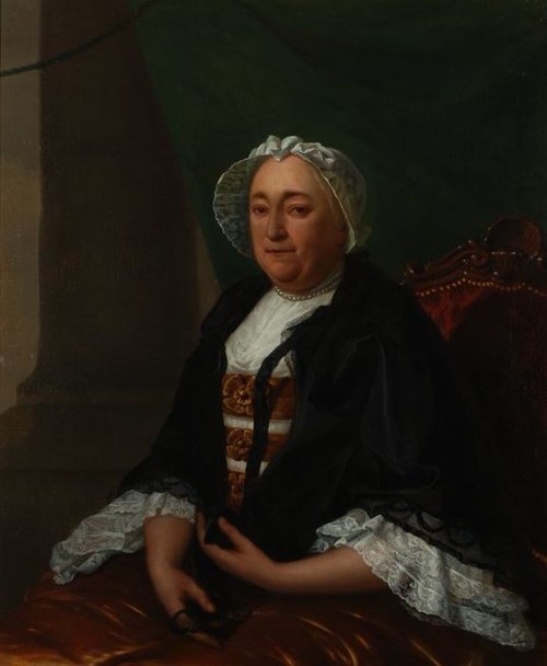 Portret van Ignatia Maria Visch (1713-1774), , Dionys van Nijmegen