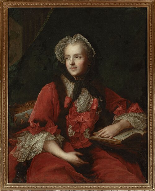 Portrait of Maria Leszczyńska, 1750, Jean-Marc Nattier