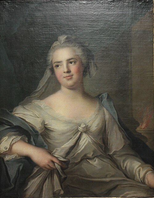 Portrait de Mme Henriette en Vestale, 1750, Jean-Marc Nattier
