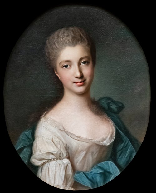 Portait de jeune femme, 1733, Jean-Marc Nattier