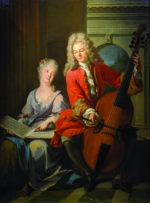 La Leçon de musique, 1710, Jean-Marc Nattier