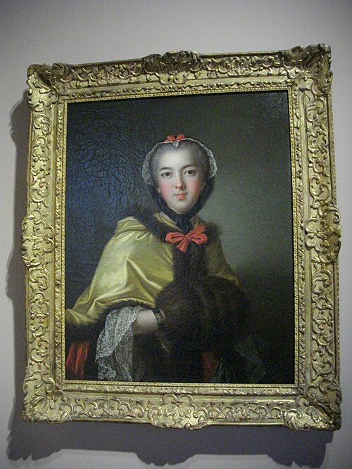 Portrait d'Henriette de France en Flore, 1742, Jean-Marc Nattier