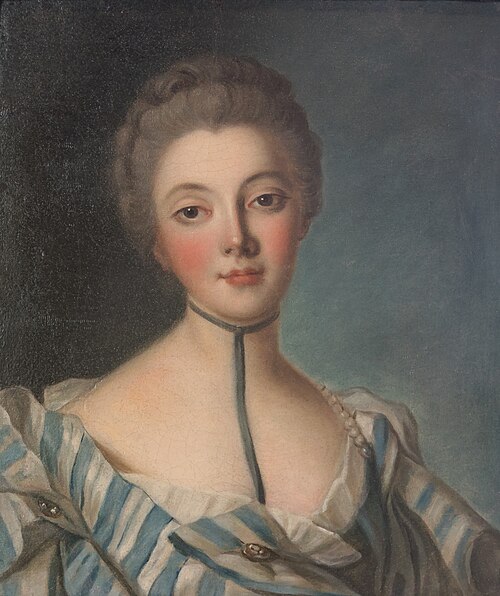 Porträt der Madame Dupin, 1733, Jean-Marc Nattier