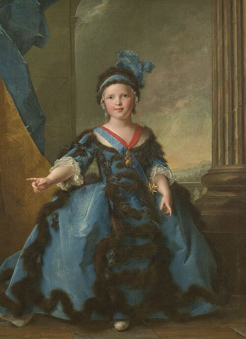 Louis-Joseph-Xavier de France, duc de Bourgogne (1751–1761), 1754, Jean-Marc Nattier