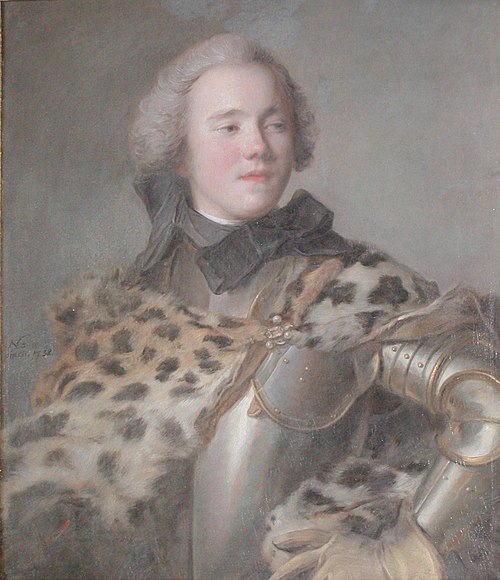 Porträt des Jørgen lensgreve Scheel (1718-1786), 1738, Jean-Marc Nattier