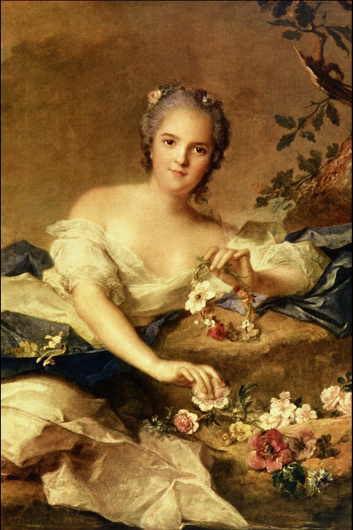 Madame Henriette en Flore, 1742, Jean-Marc Nattier