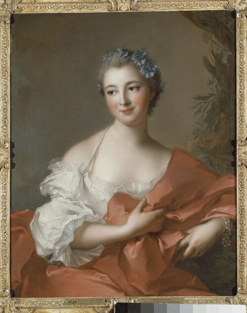 Marquise de l'Hôpital, 1739, Jean-Marc Nattier