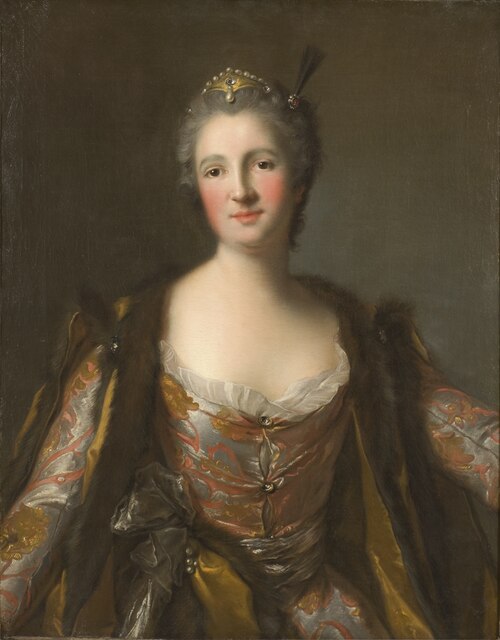 Marquise de Broglie (1718-1777) as Sultana, 1742, Jean-Marc Nattier