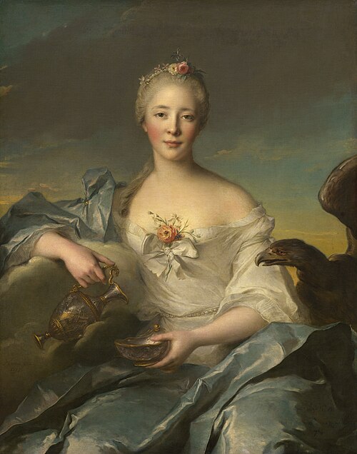 Madame Le Fèvre de Caumartin as Hebe, 1753, Jean-Marc Nattier