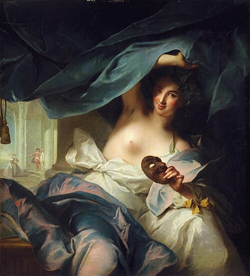 Thalia, Muse of Comedy, 1739, Jean-Marc Nattier