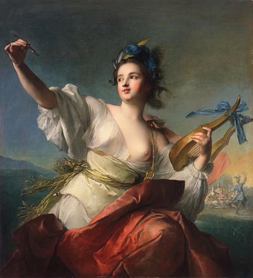 Terpsichore, Muse de la Danse, 1739, Jean-Marc Nattier