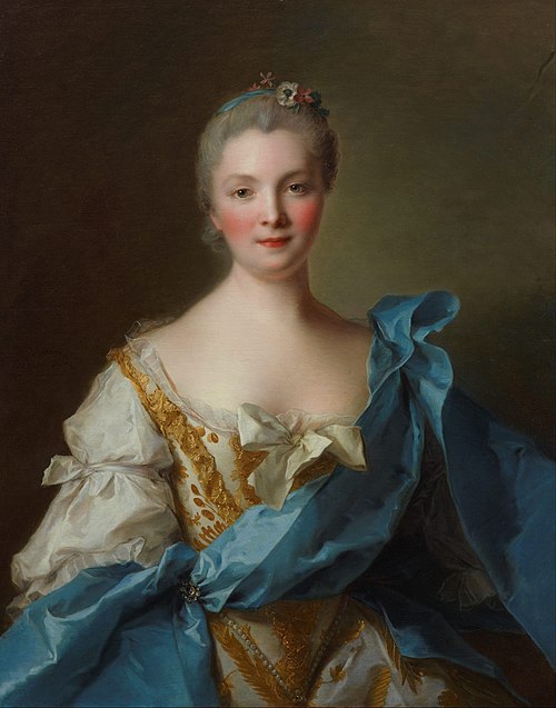 Madame de La Porte, 1754, Jean-Marc Nattier