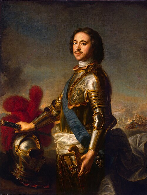 Portrait of Peter I, 1717, Jean-Marc Nattier
