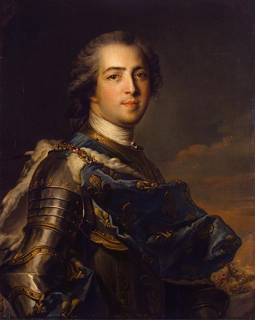 Portrait de Louis XV, 1745, Jean-Marc Nattier