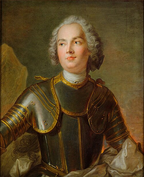 Portrait d'Adam Tarło., 1740, Jean-Marc Nattier