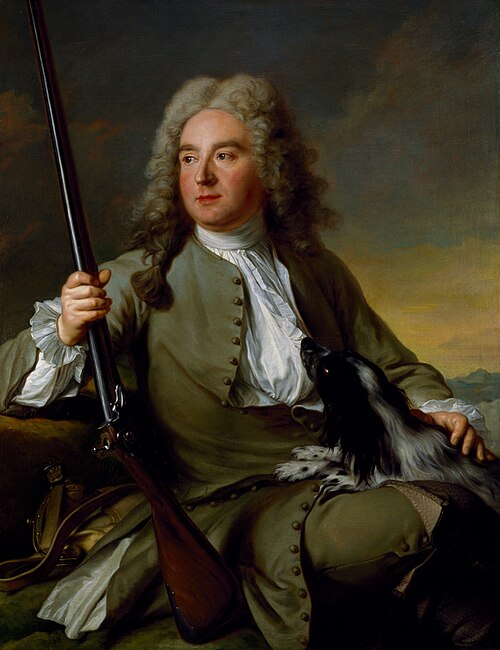 Portrait of a Gentleman as a Hunter, 1727, Jean-Marc Nattier
