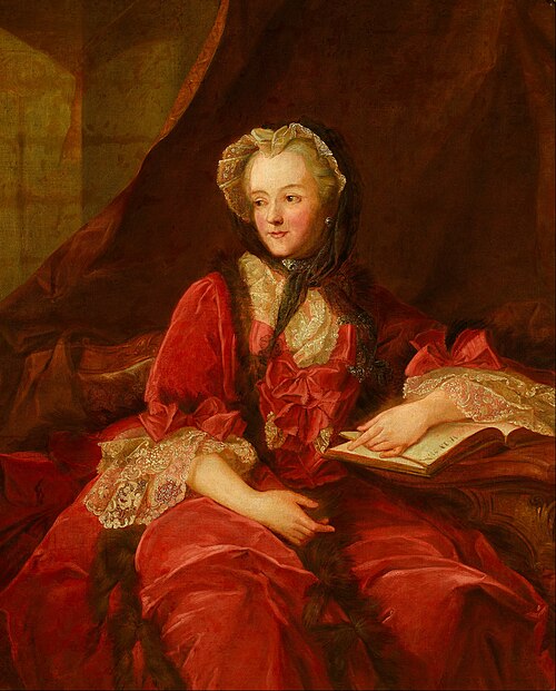 Portrait of Marie Leszczyńska, 1750, Jean-Marc Nattier