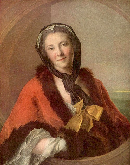 La Comtesse Tessin, 1741, Jean-Marc Nattier