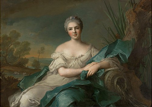 Princess Victoire of France - The Water, 1751, Jean-Marc Nattier