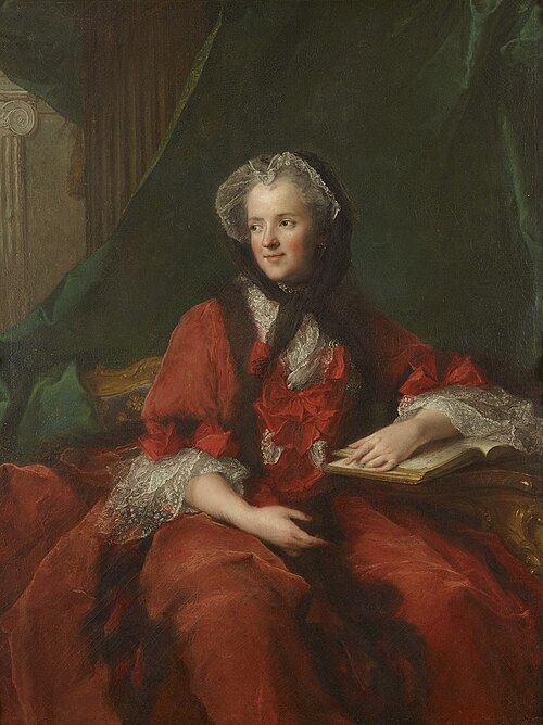Portrait of Marie Leszczyńska, 1748, Jean-Marc Nattier