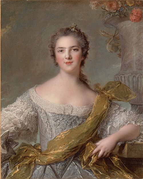 Portrait of Victoire of France, 1748, Jean-Marc Nattier