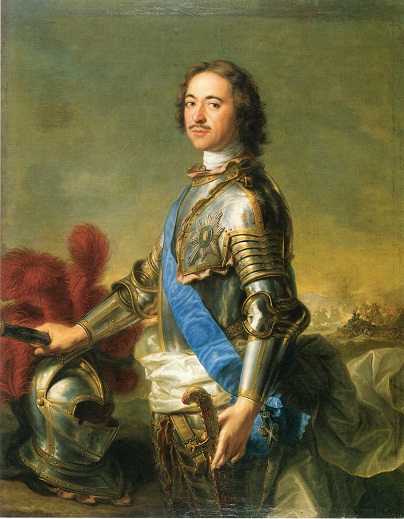 Portrait of Peter I, 1717, Jean-Marc Nattier