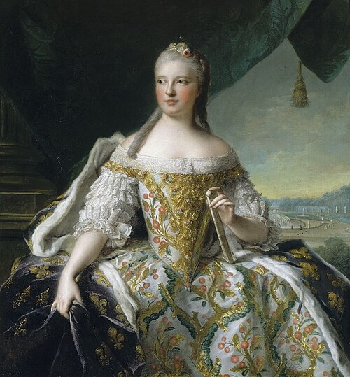 Marie Josèphe of Saxony, 1751, Jean-Marc Nattier
