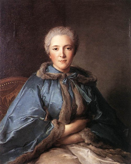 Portrait of the countess de Tillières, 1750, Jean-Marc Nattier
